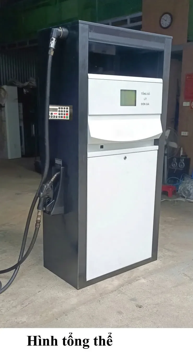 Cột bơm 1 vòi ASTC Vỏ Thép sơn tĩnh điện