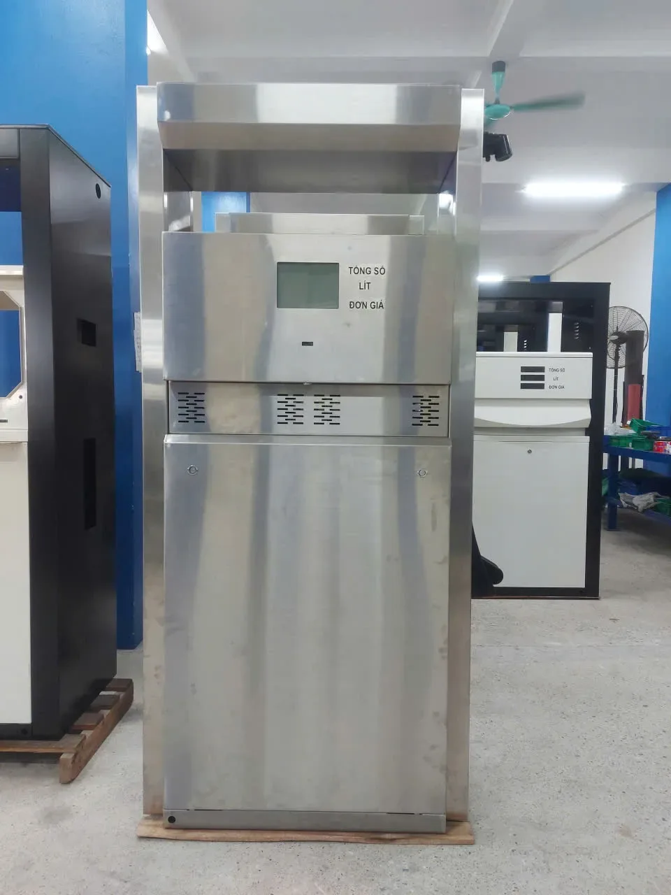 Cột bơm 1 vòi ASTC Vỏ INOX